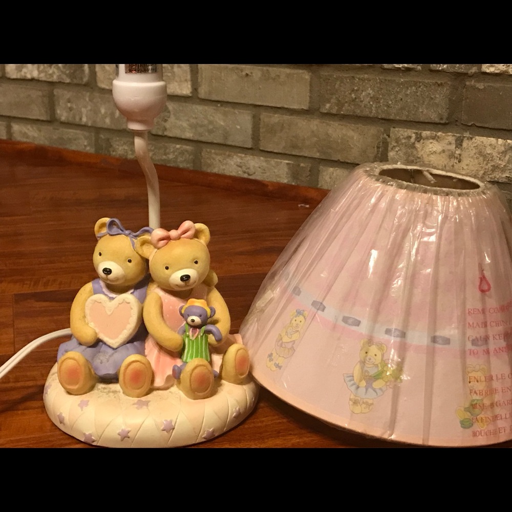 Cuddle Bear Lamp (Nursery)